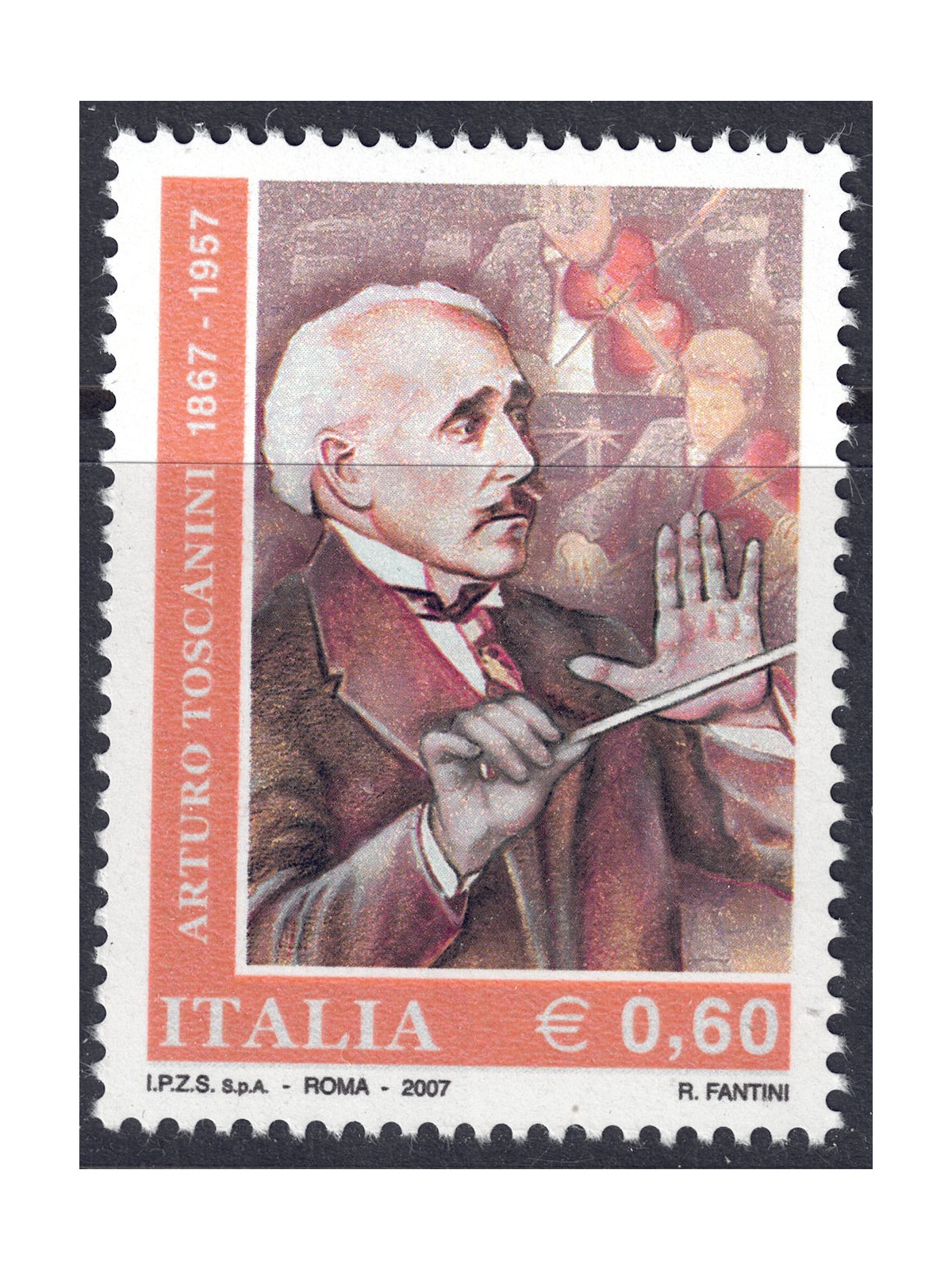 ITALY 2007 Arturo Toscanini MNH**