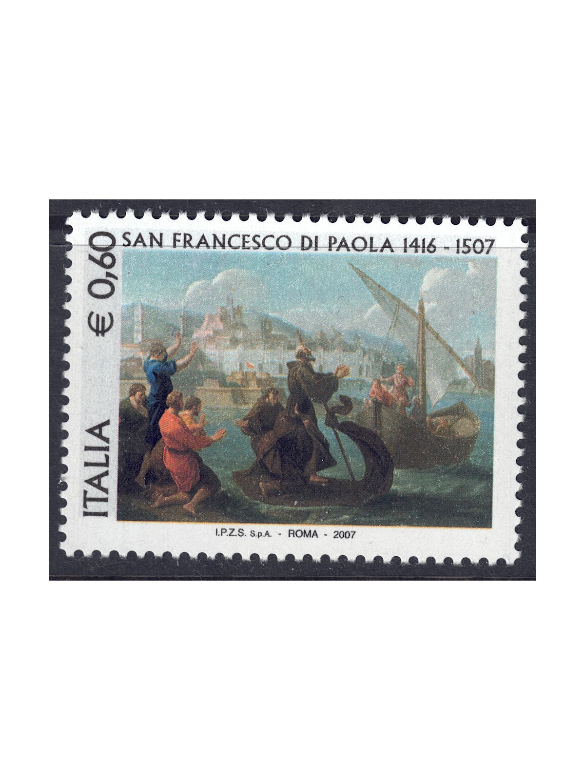 ITALY 2007 San Francesco di Paola MNH**