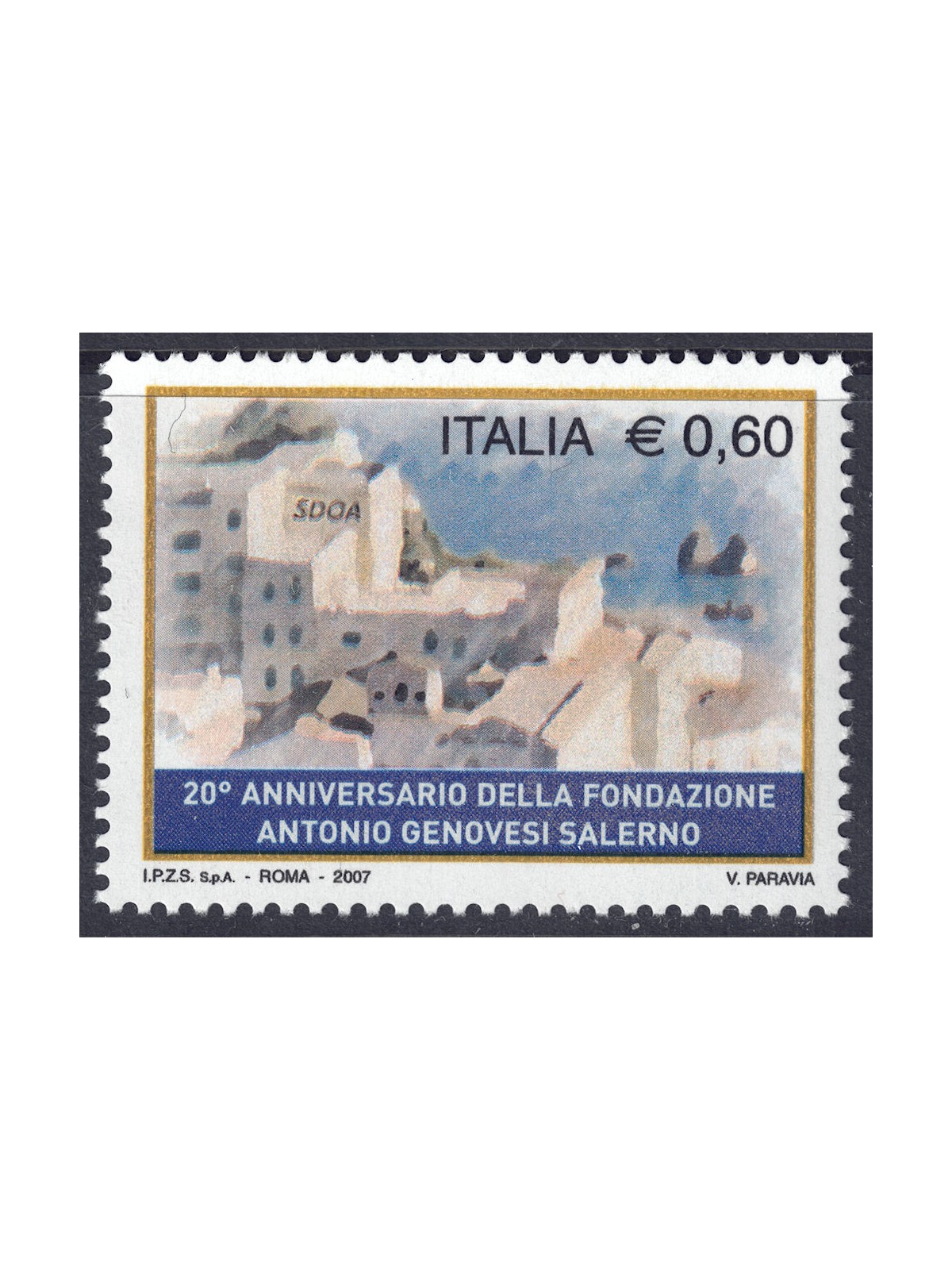 ITALY 2007 Antonio Genovesi Salerno MNH**