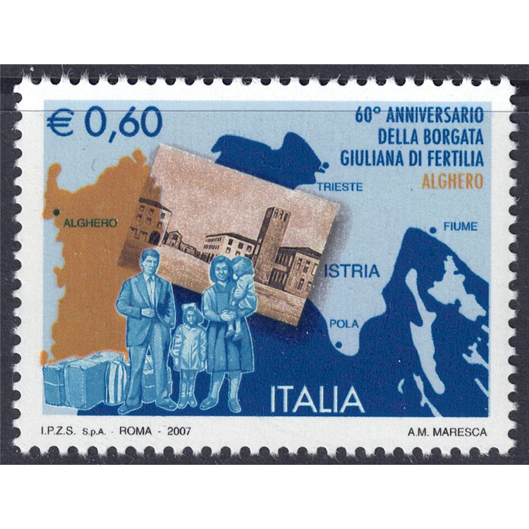 ITALY 2007 Borgata Giuliana di Fertilia MNH**