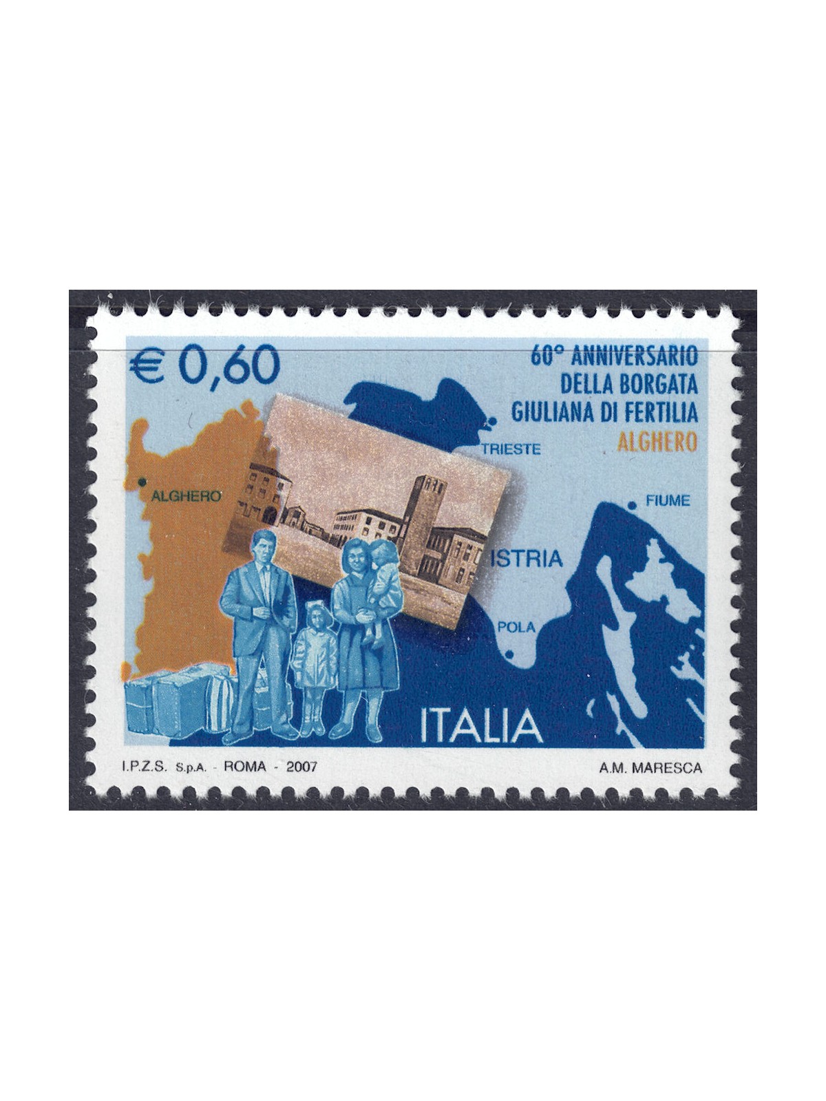 ITALY 2007 Borgata Giuliana di Fertilia MNH**