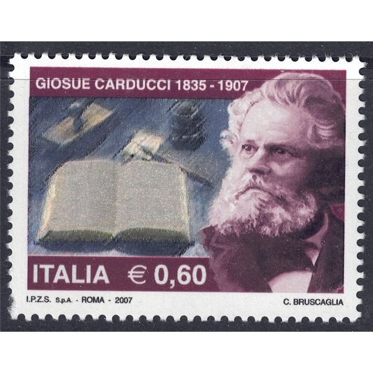 ITALY 2007 Giosuè Carducci MNH**
