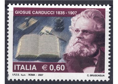 ITALIA 2007 Giosuè Carducci MNH**
