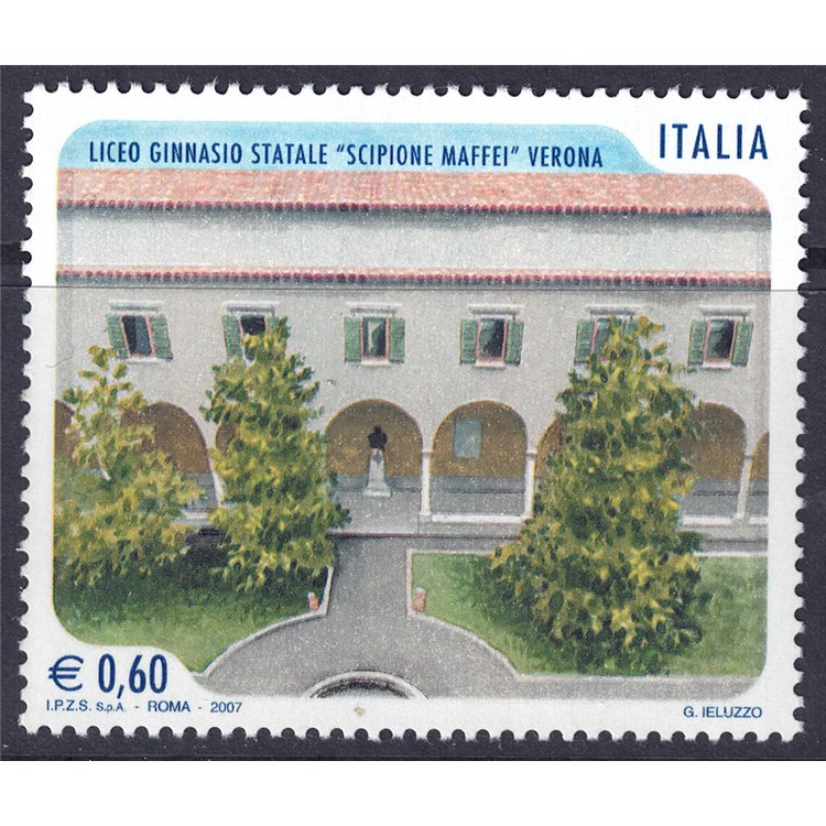 ITALIA 2007 Liceo Scipione Maffei MNH**