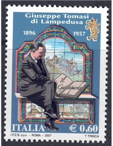 ITALY 2007 Giuseppe Tomasi di Lampedusa MNH**