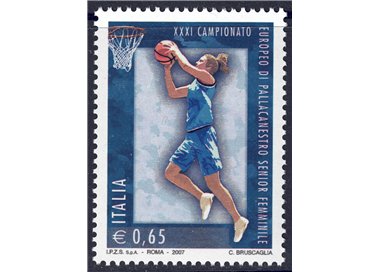 ITALY 2007 Women's Basketball MNH**