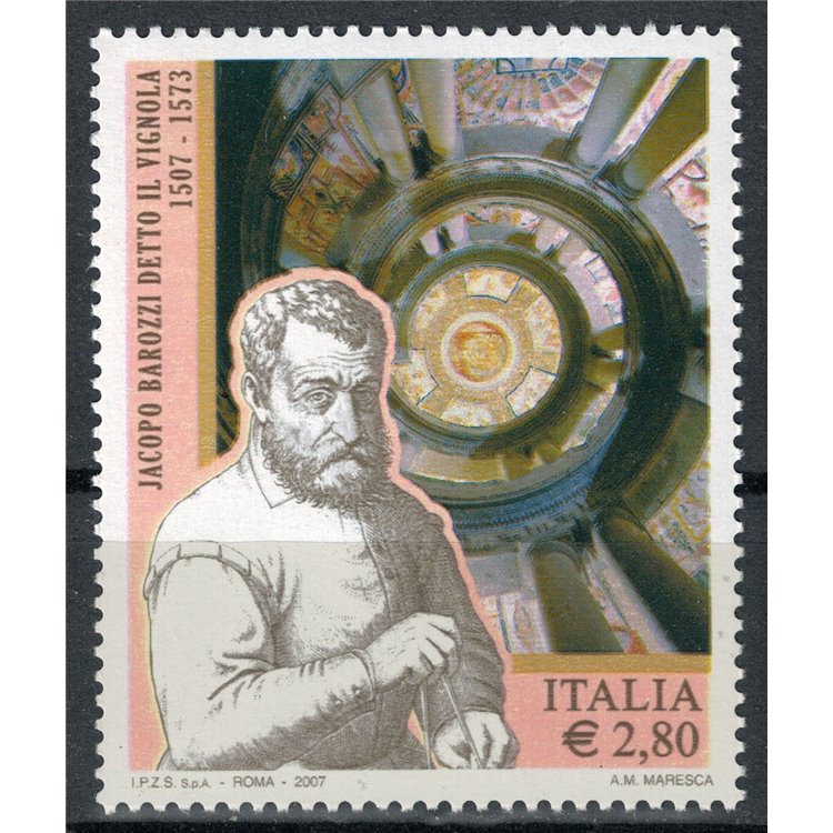 ITALIA 2007 Jacopo Barozzi MNH**