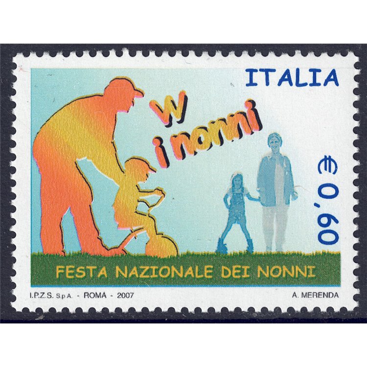 ITALIA 2007 Festa nazionale dei nonni MNH**