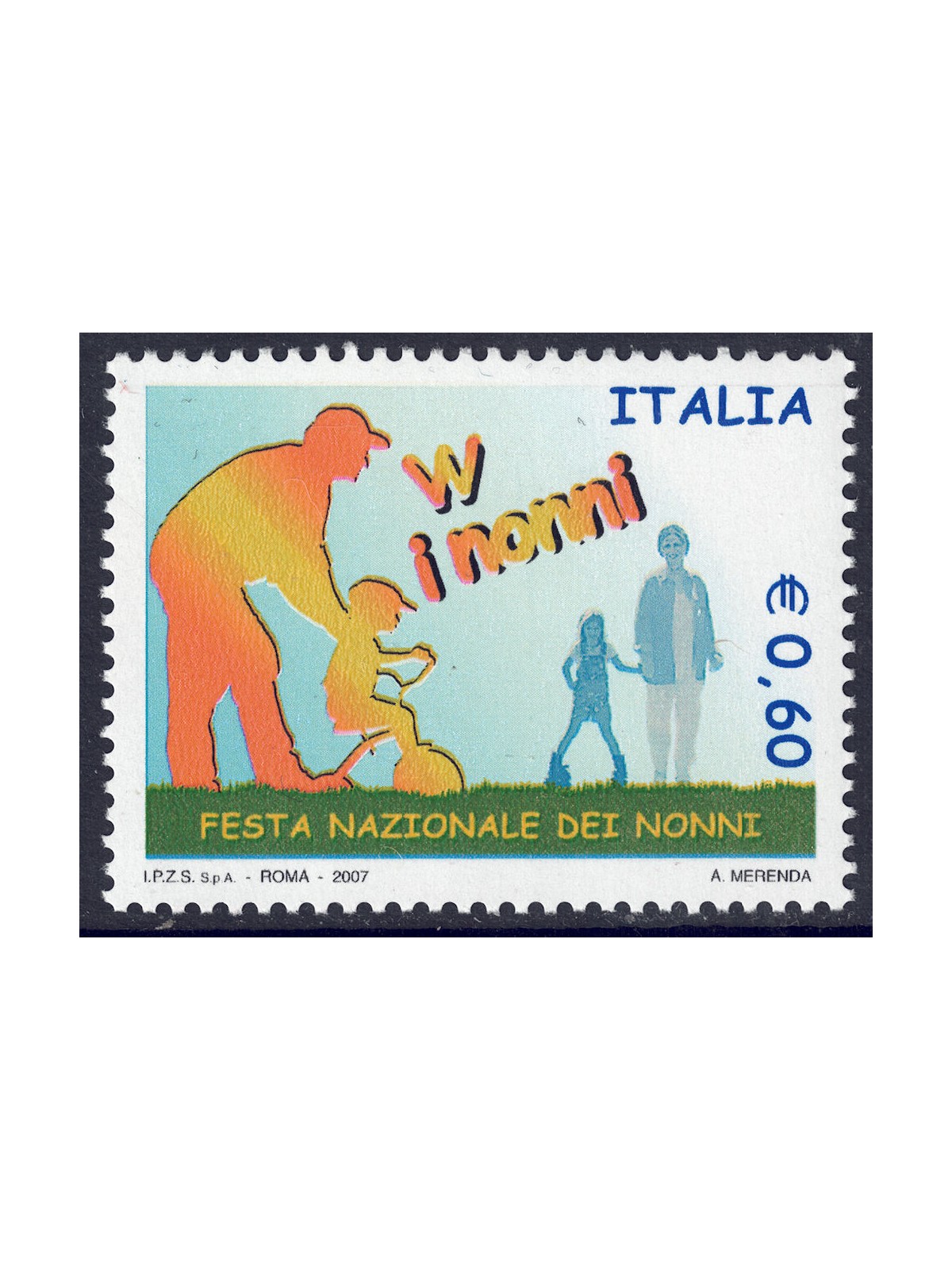 ITALY 2007 National Grandparents' Day MNH**