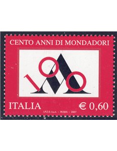 ITALIA 2007 Mondadori MNH**
