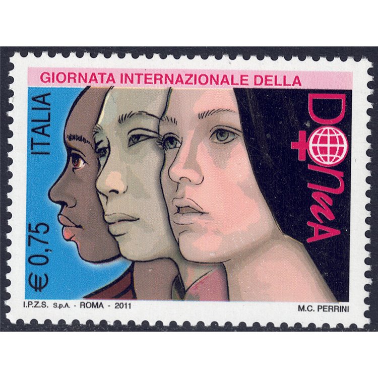ITALY 2011 Women's Day MNH**
