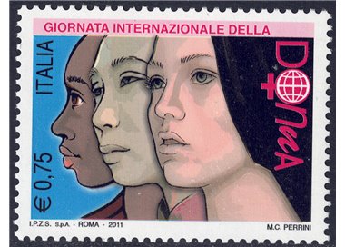 ITALY 2011 Women's Day MNH**