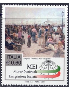 ITALIA 2011 Museo dell'emigrazione MNH**