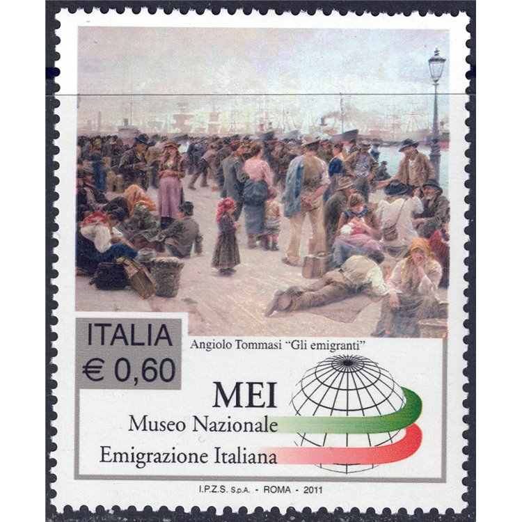 ITALIA 2011 Museo dell'emigrazione MNH**