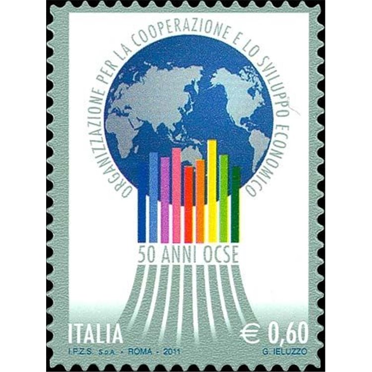 ITALY 2011 OECD Anniversary MNH**