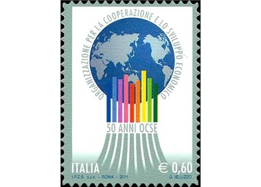 ITALIA 2011 Anniversario dell'OCSE MNH**