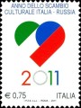 ITALY 2011 Cultural Exchange Italy-Russia MNH**