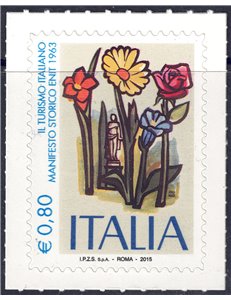 ITALIA 2015 Manifesto Enit MNH**