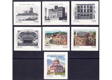 ITALY 2015 Artistic Heritage 7v MNH**