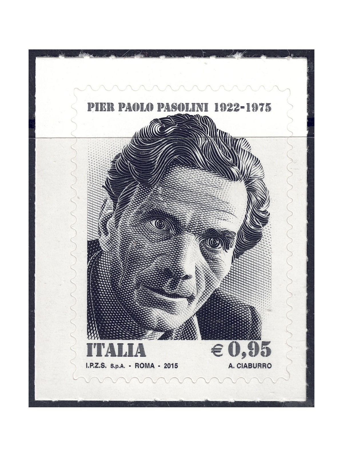 ITALY 2015 Pier Paolo Pasolini MNH**