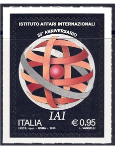 ITALY 2015 International Affairs MNH**