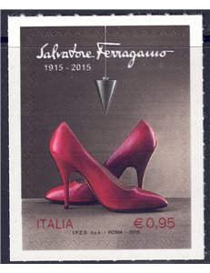 ITALY 2015 Salvatore Ferragamo MNH**