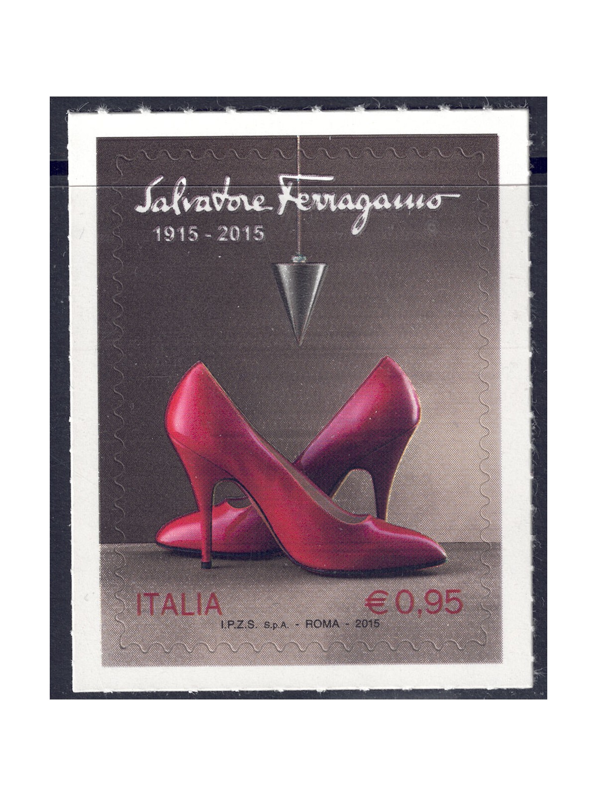 ITALY 2015 Salvatore Ferragamo MNH**