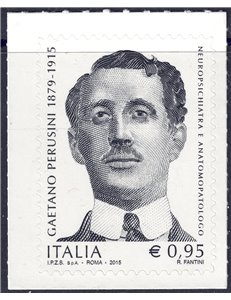 ITALIA 2015 Gaetano Perusini MNH**