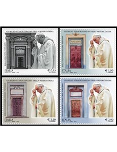 ITALY 2015 Extraordinary Jubilee 4v MNH**