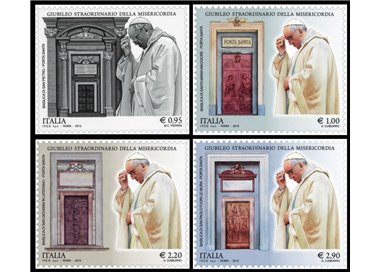ITALIA 2015 Giubileo straordinario 4v MNH**