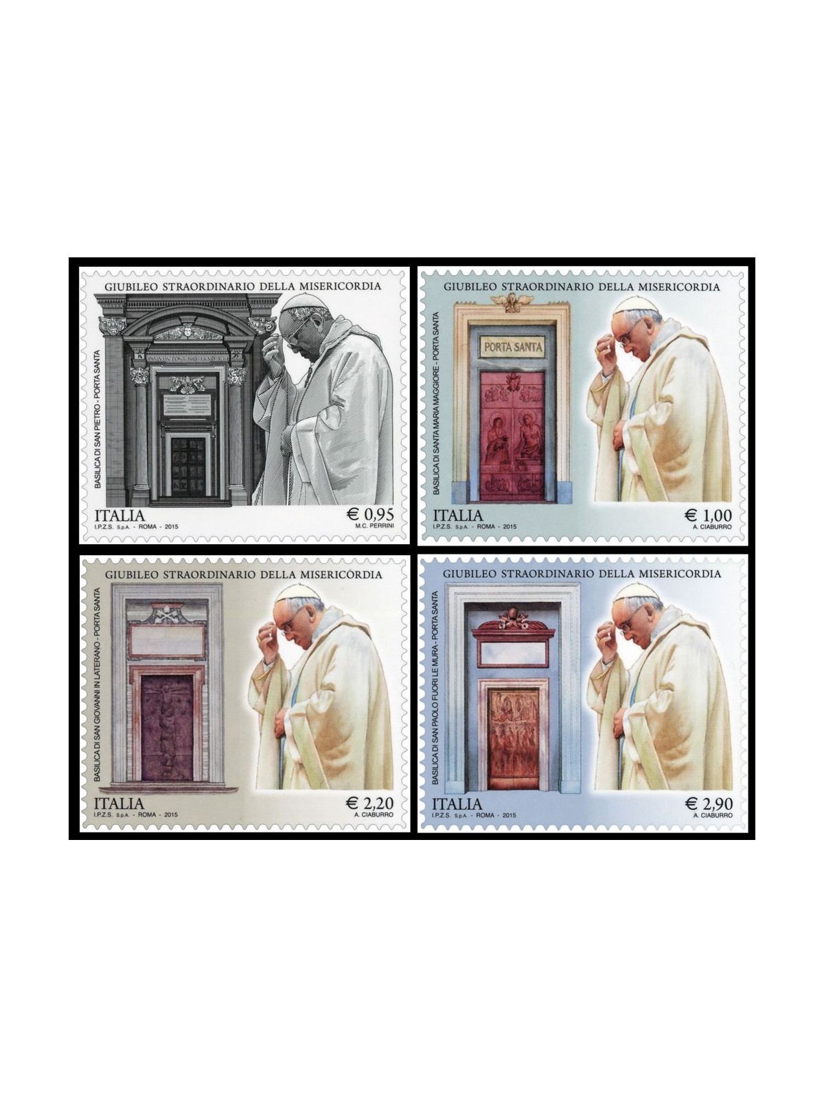 ITALY 2015 Extraordinary Jubilee 4v MNH**