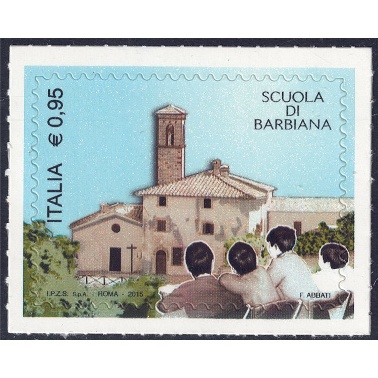 ITALIA 2015 Scuola di Barbiana MNH**