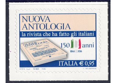 ITALIA 2016 Nuova Antologia MNH**