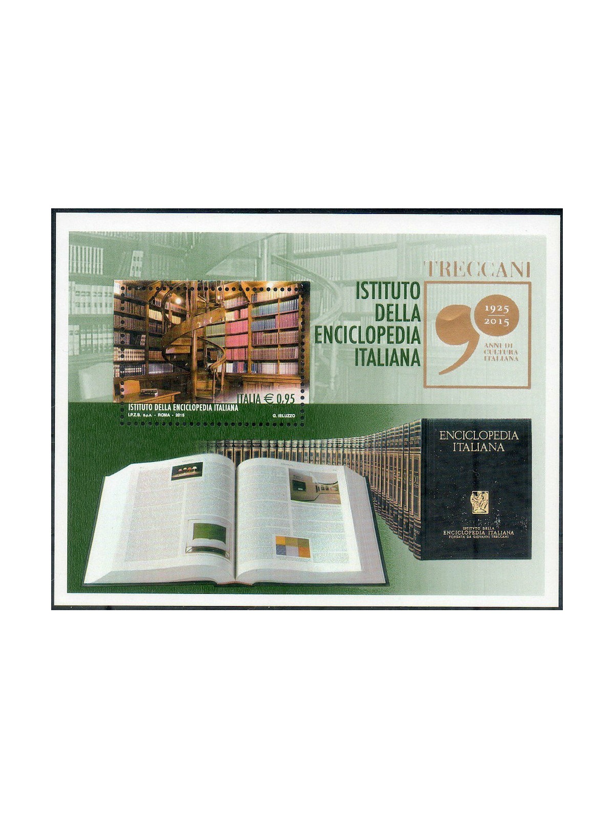ITALY 2015 Excellence of Knowledge s/s MNH**