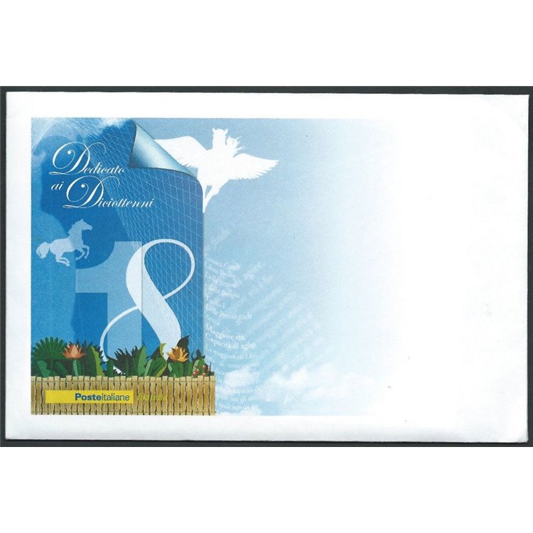 ITALIA 2006 Diciottenni azzurro BF MNH**