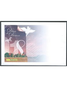 ITALIA 2006 Diciottenni rosa BF MNH**