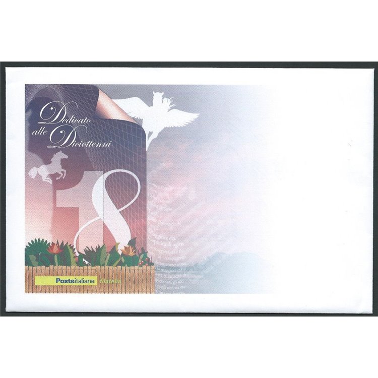 ITALIA 2006 Diciottenni rosa BF MNH**