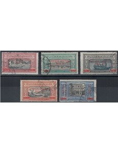 ITALIAN SOMALIA 1924 Alessandro Manzoni 5v us