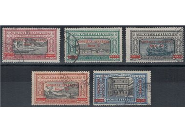 SOMALIA ITALIANA 1924 Alessandro Manzoni 5v us