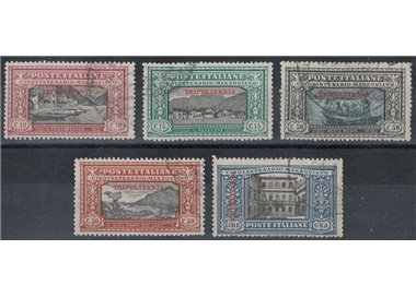 TRIPOLITANIA 1924 Alessandro Manzoni 5v us