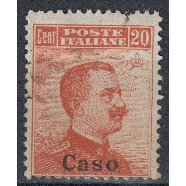 EGEO CASO 1917 20c orange without watermark us