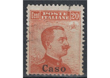 EGEO CASO 1917 20c orange without watermark us