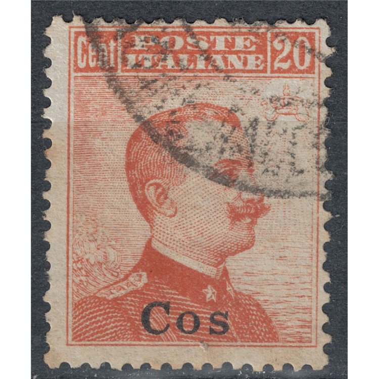 EGEO COO 1917 20c orange without watermark us