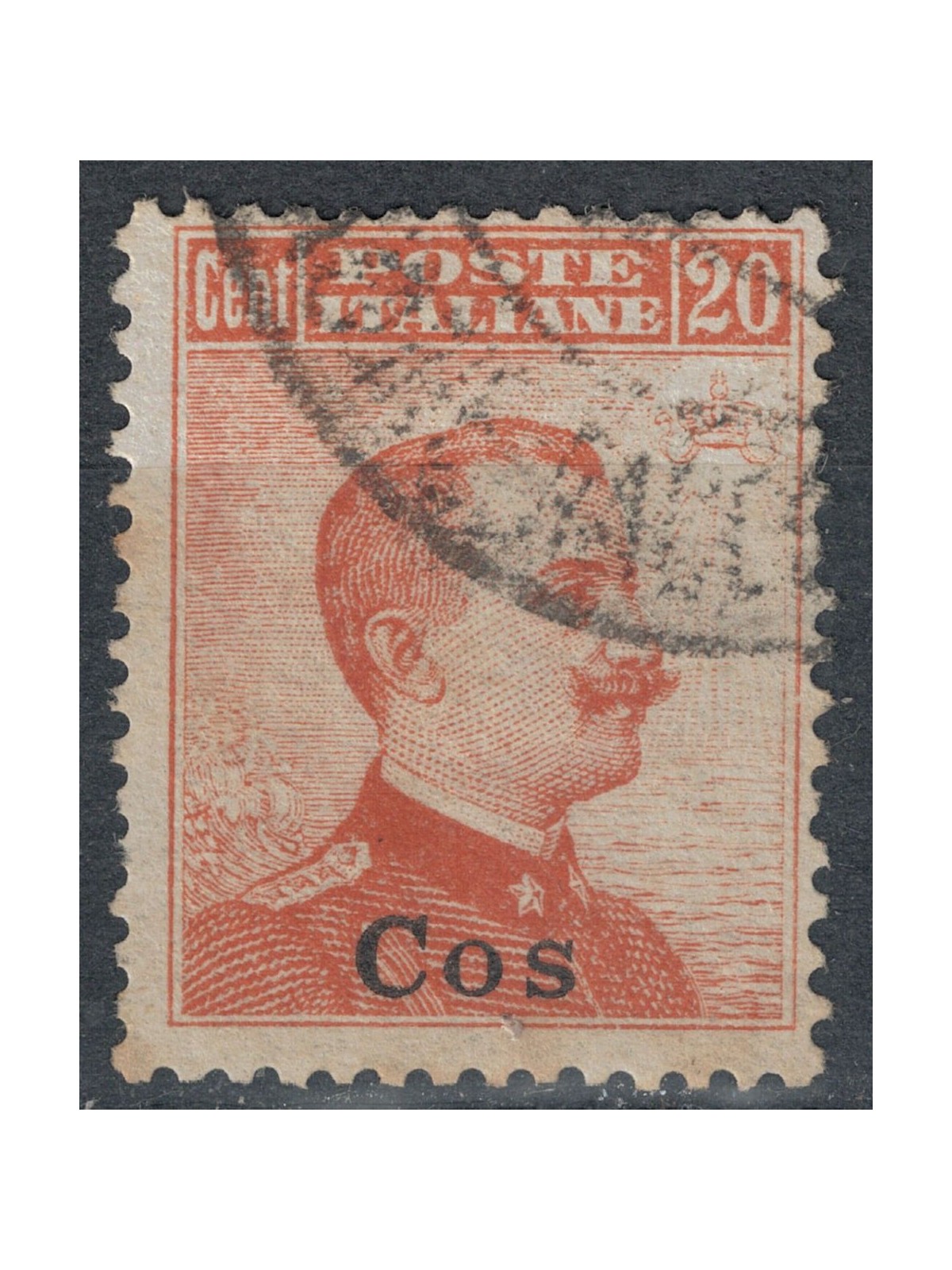 EGEO COO 1917 20c orange without watermark us