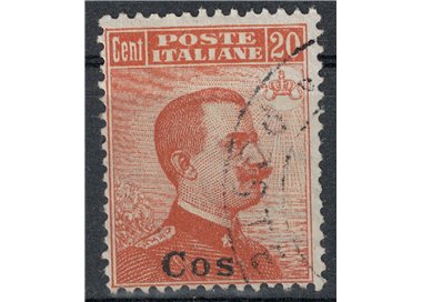 EGEO COO 1922 20c orange filigree crown us