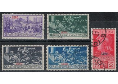 AEGEAN LERO 1930 Francesco Ferrucci 5v us