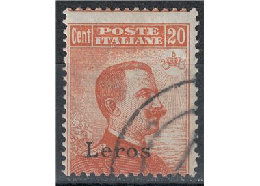 EGEO LERO 1922 20c orange filigree crown us