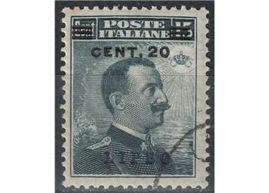 EGEO LIPSO 1916 20c su 15c grigio nero us