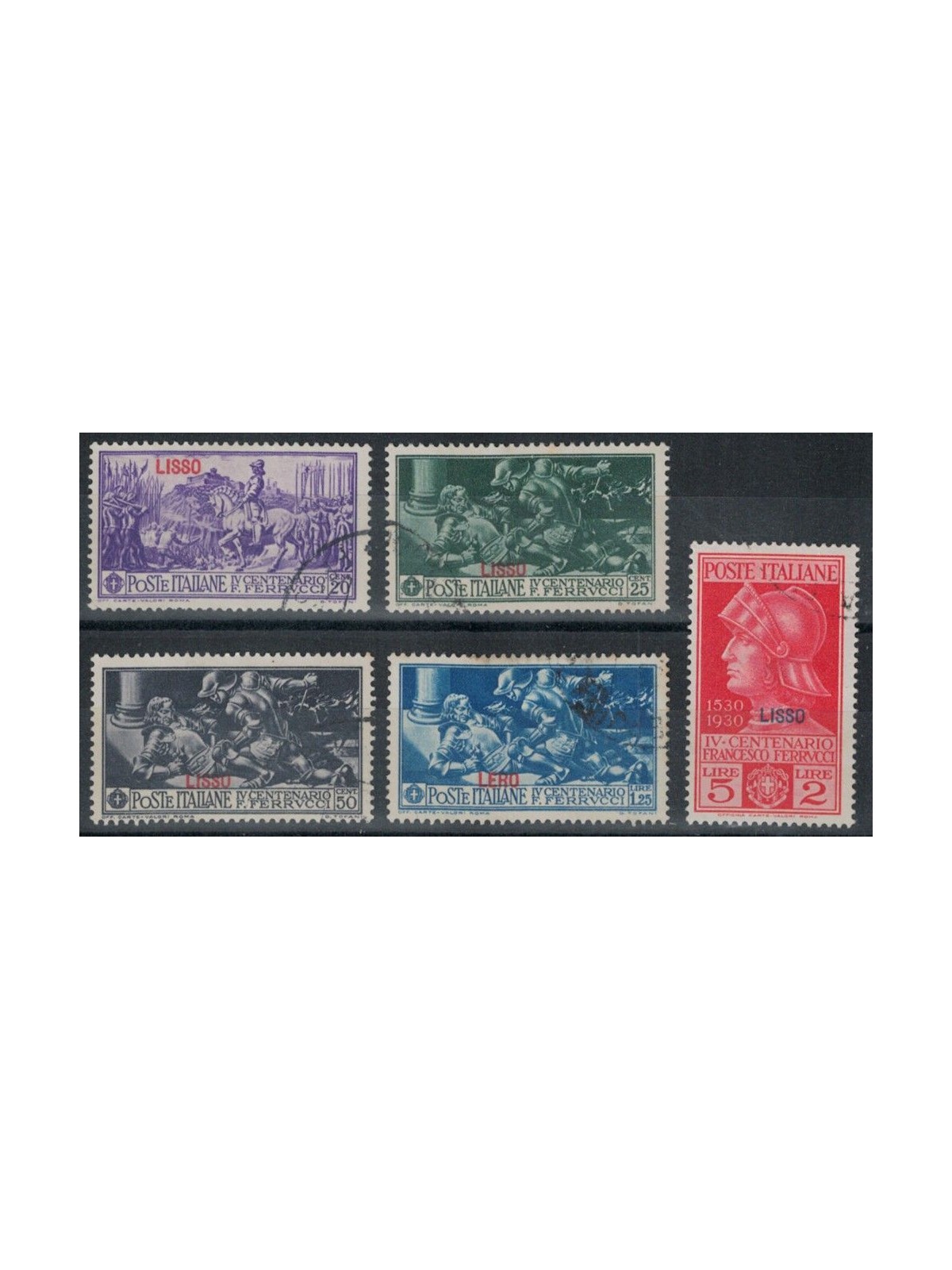 EGEO LIPSO 1930 Francesco Ferrucci 5v us