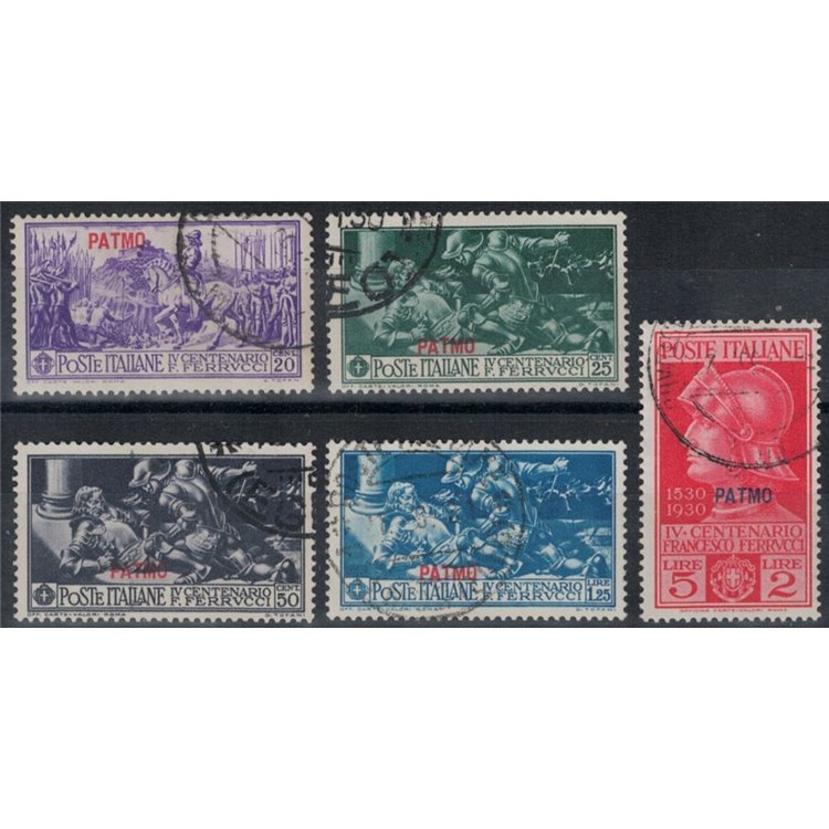 EGEO PATMO 1930 Francesco Ferrucci 5v us